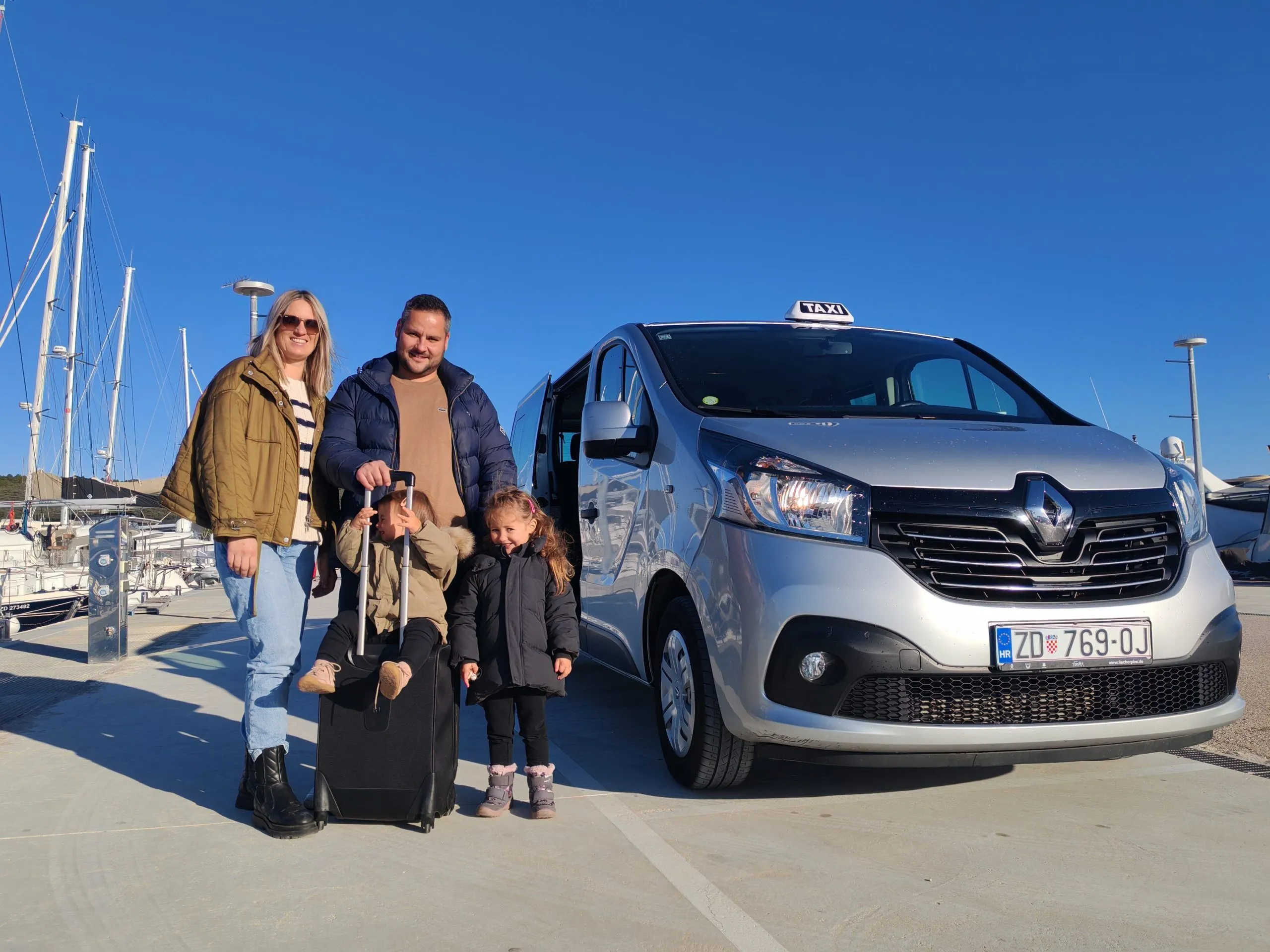 Renault Traffic (8+1) — Taxi Zadar vehicle fleet